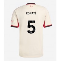 Liverpool Ibrahima Konate #5 Vonkajší futbalový dres 2025-26 Krátky Rukáv
